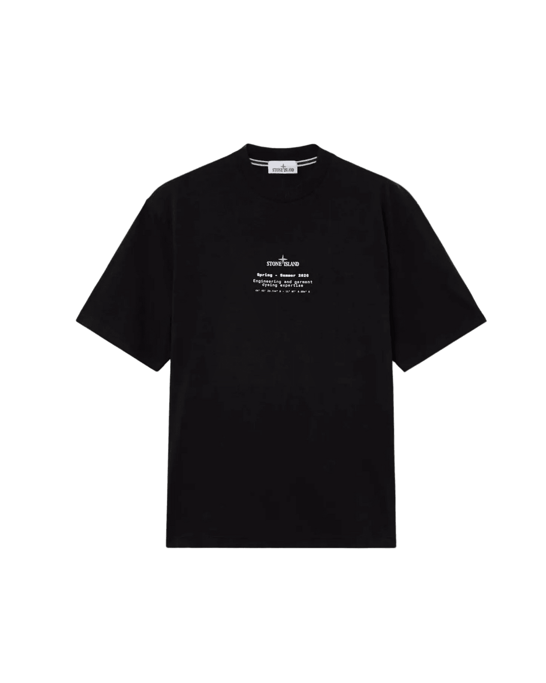 STONE ISLAND - T-Shirt 2100001 ORGANIC COTTON JERSEY Noir - Lothaire