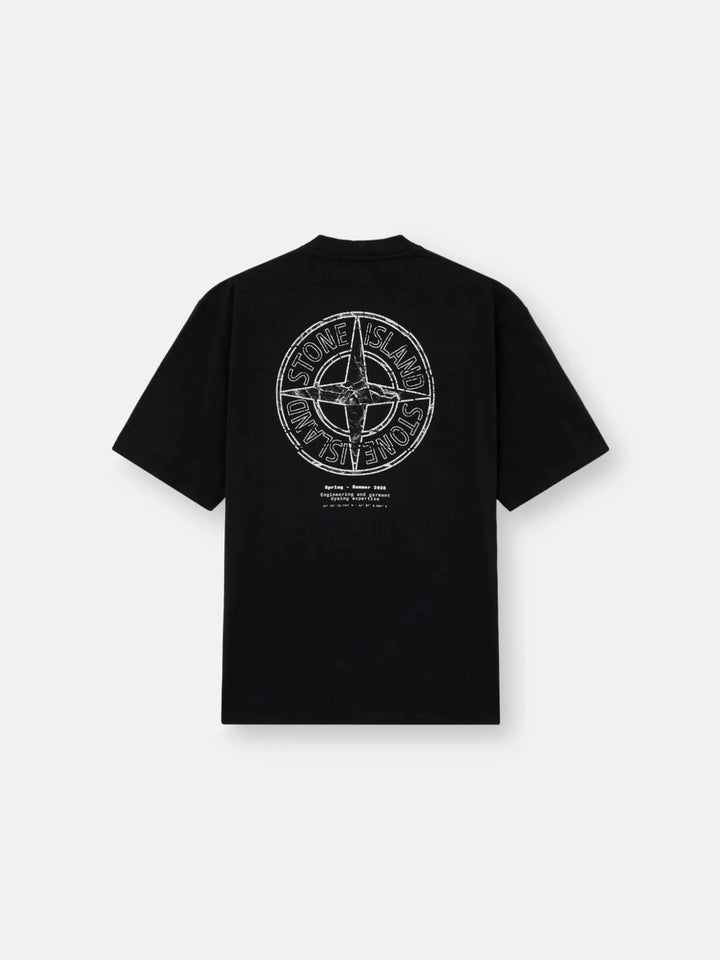 STONE ISLAND - T-Shirt 2100001 ORGANIC COTTON JERSEY Noir - Lothaire