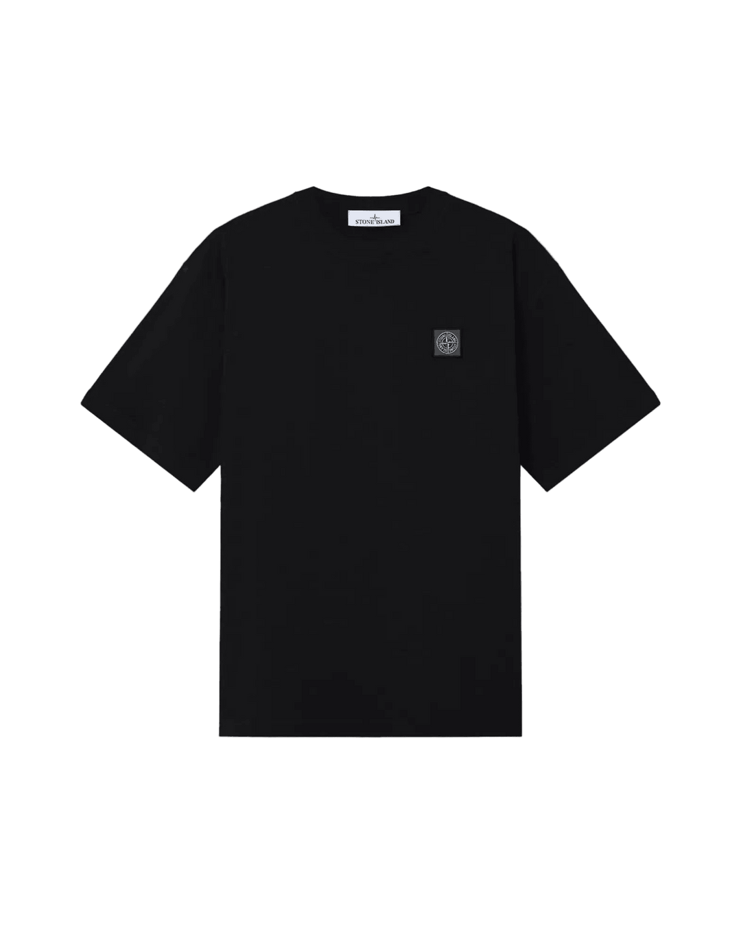 STONE ISLAND - T-Shirt 2100030 COMBED ORGANIC COTTON JERSEY Noir - Lothaire