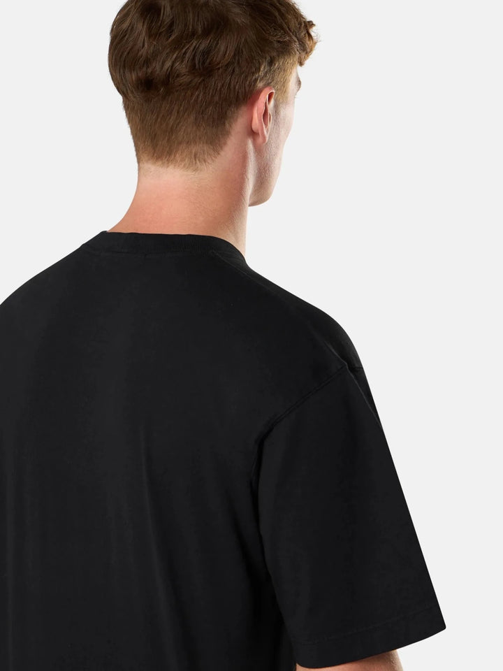 STONE ISLAND - T-Shirt 2100030 COMBED ORGANIC COTTON JERSEY Noir - Lothaire