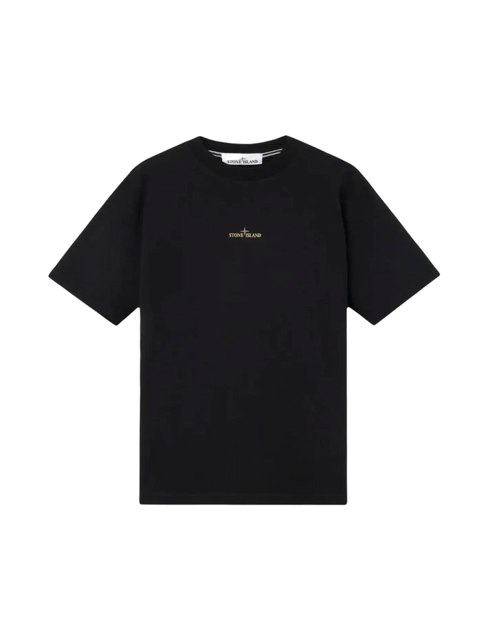 STONE ISLAND - T-shirt 2100037 COMBED ORGANIC COTTON JERSEY Noir - Lothaire