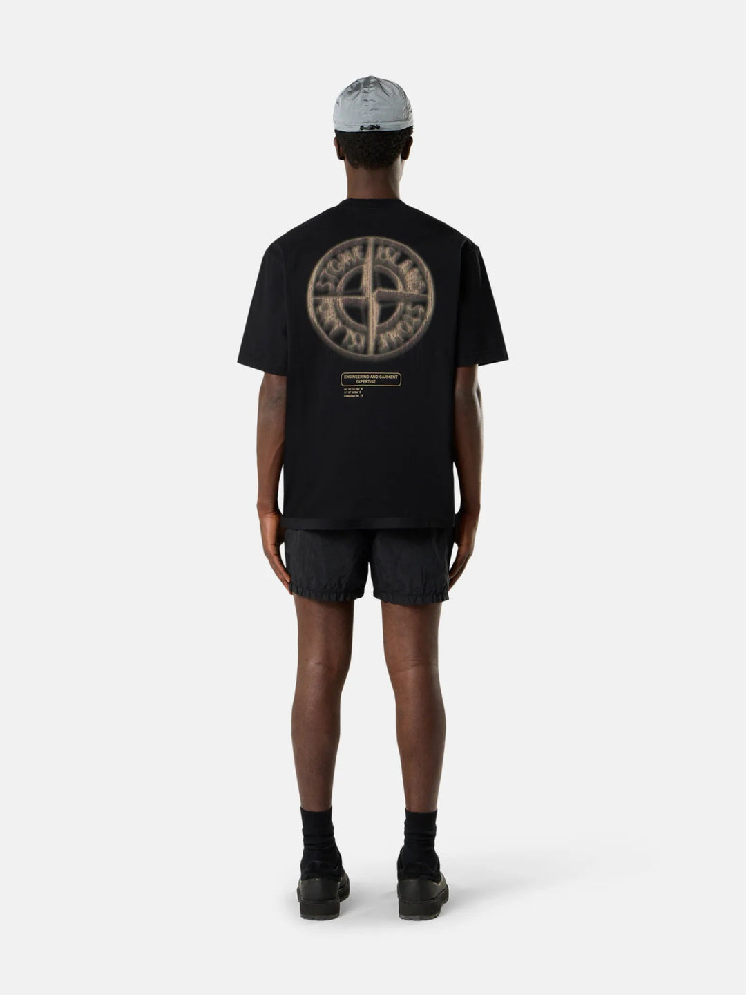 STONE ISLAND - T-shirt 2100037 COMBED ORGANIC COTTON JERSEY Noir - Lothaire