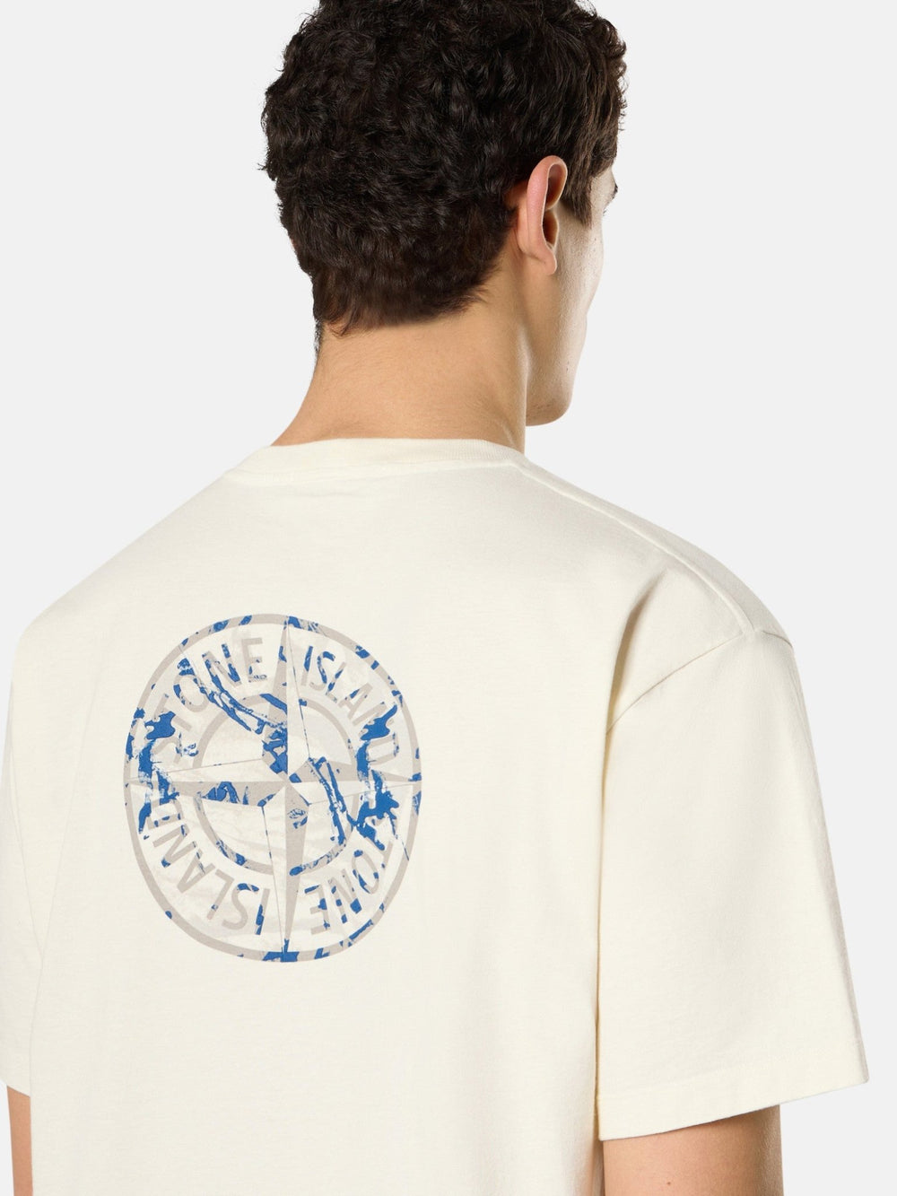 STONE ISLAND - T-shirt à manches courtes Beige - Lothaire
