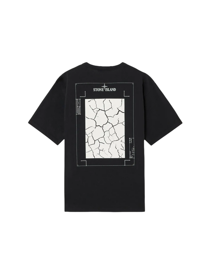 STONE ISLAND - T-shirt à manches courtes Noir - Lothaire