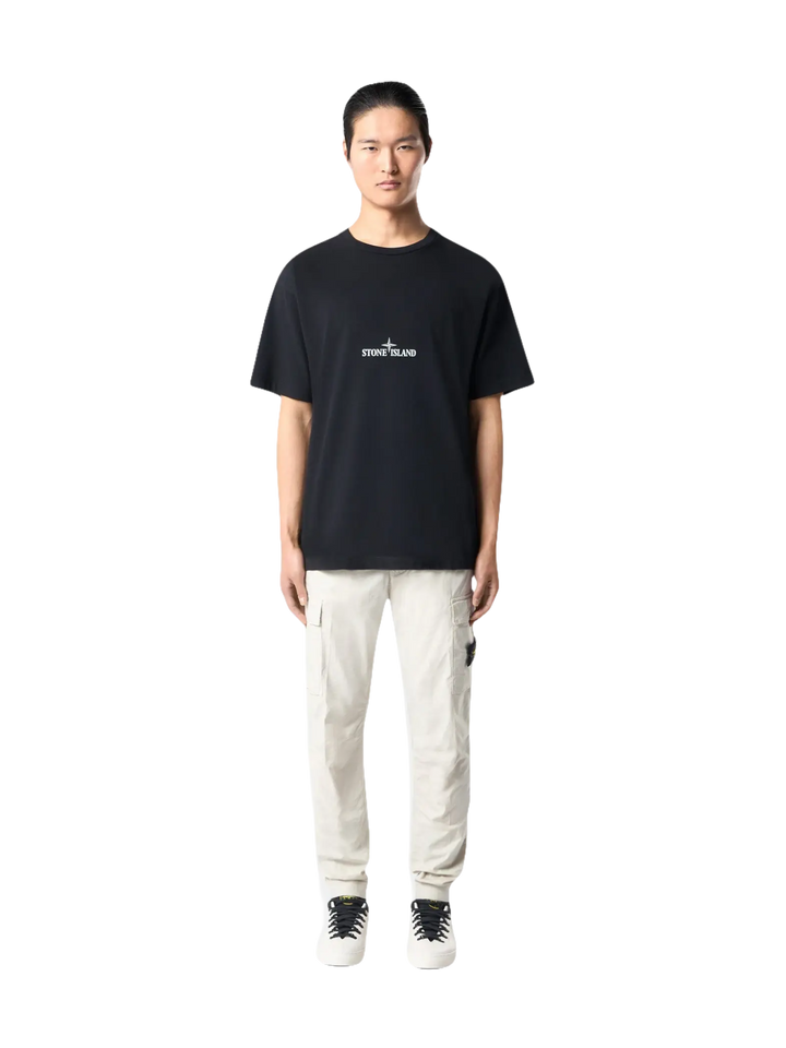 STONE ISLAND - T-shirt à manches courtes Noir - Lothaire
