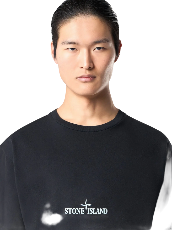 STONE ISLAND - T-shirt à manches courtes Noir - Lothaire