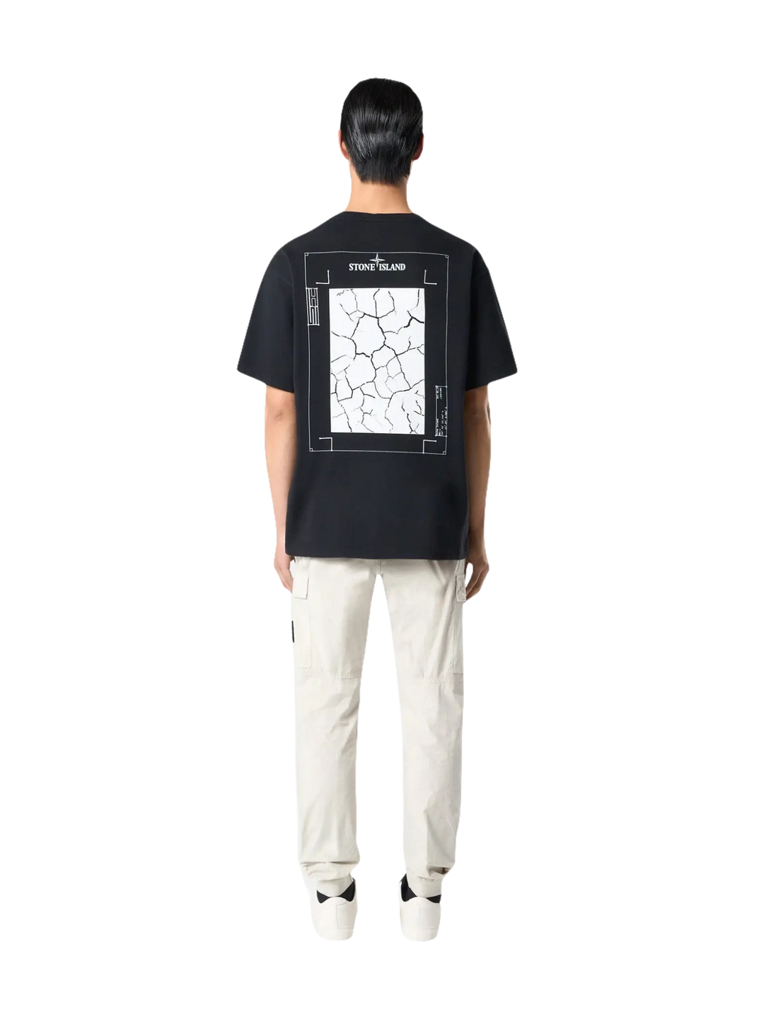 STONE ISLAND - T-shirt à manches courtes Noir - Lothaire