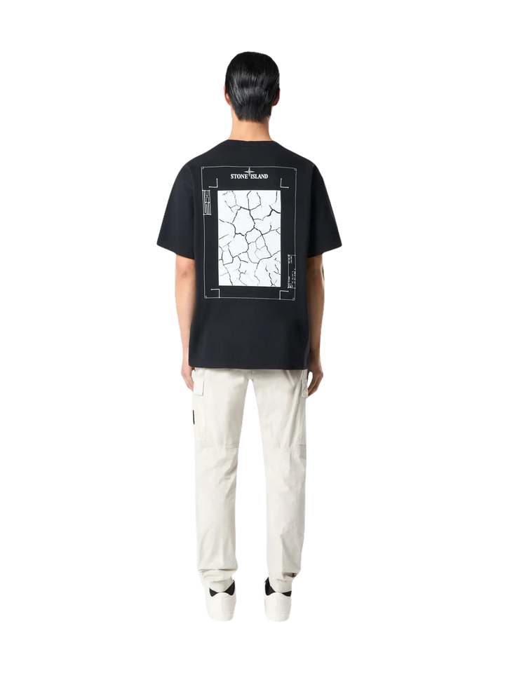STONE ISLAND - T-shirt à manches courtes Noir - Lothaire