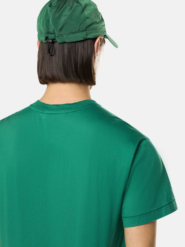 STONE ISLAND - T-shirt ajusté avec écusson boussole Vert malachite - Lothaire