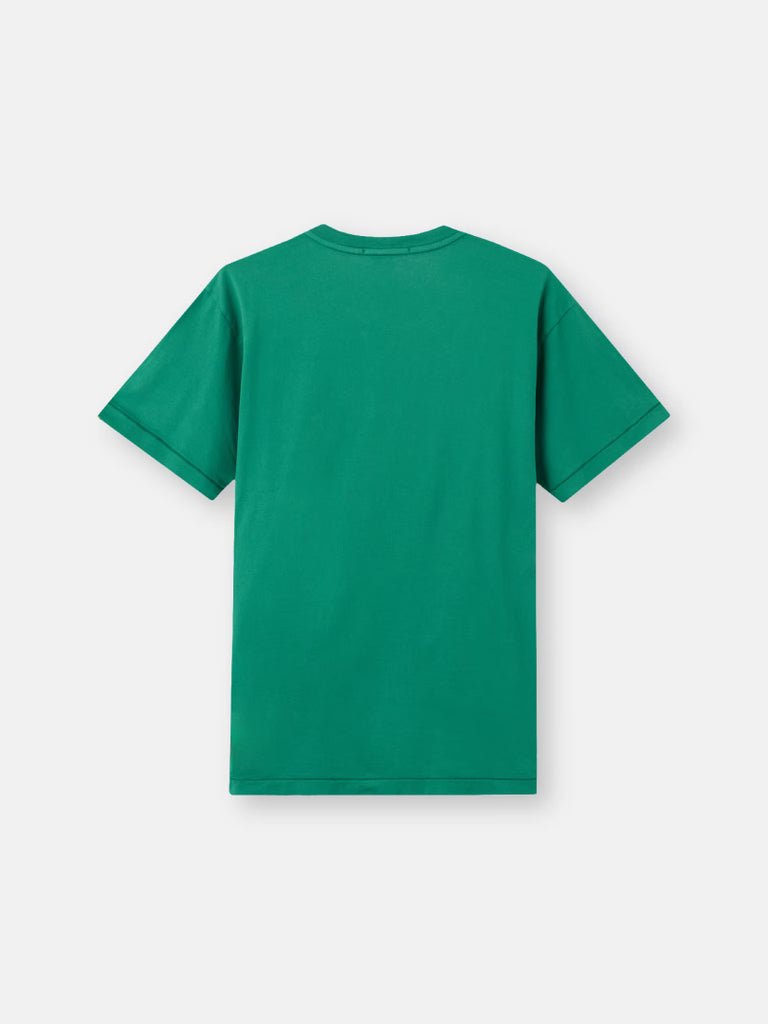 STONE ISLAND - T-shirt ajusté avec écusson boussole Vert malachite - Lothaire