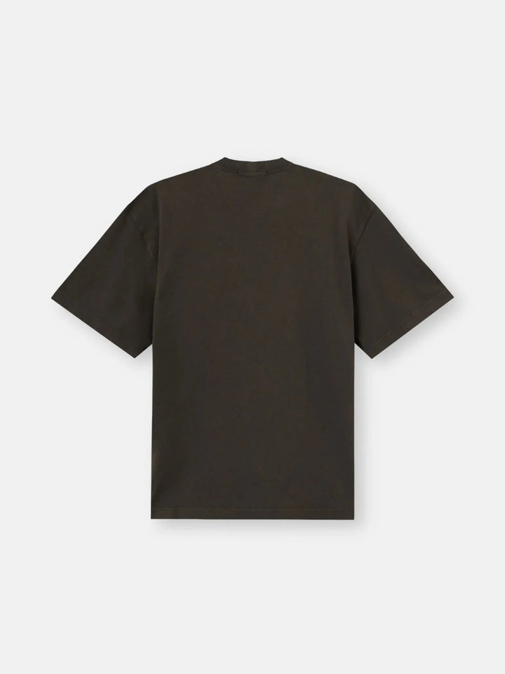 STONE ISLAND - T-Shirt COMBED ORGANIC COTTON JERSEY Gris Charbon - Lothaire