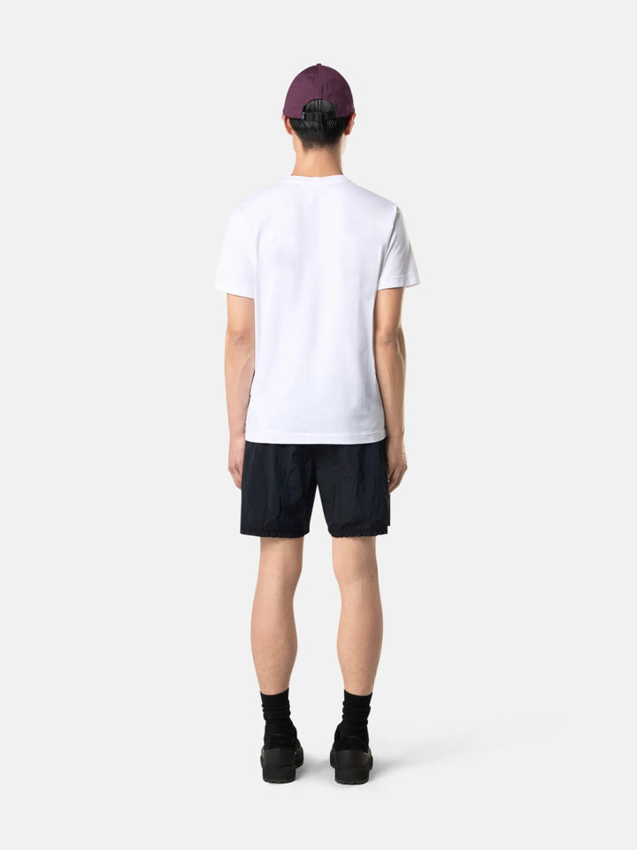 STONE ISLAND - T-shirt coupe slim à manches courtes avec écusson Compass Blanc - Lothaire