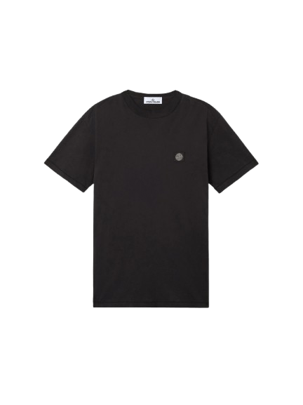 STONE ISLAND - T-shirt coupe slim avec écusson - logo Compass Noir - Lothaire