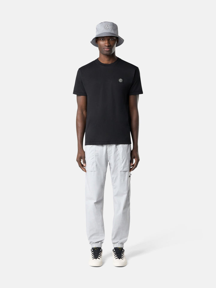 STONE ISLAND - T-shirt coupe slim avec écusson - logo Compass Noir - Lothaire