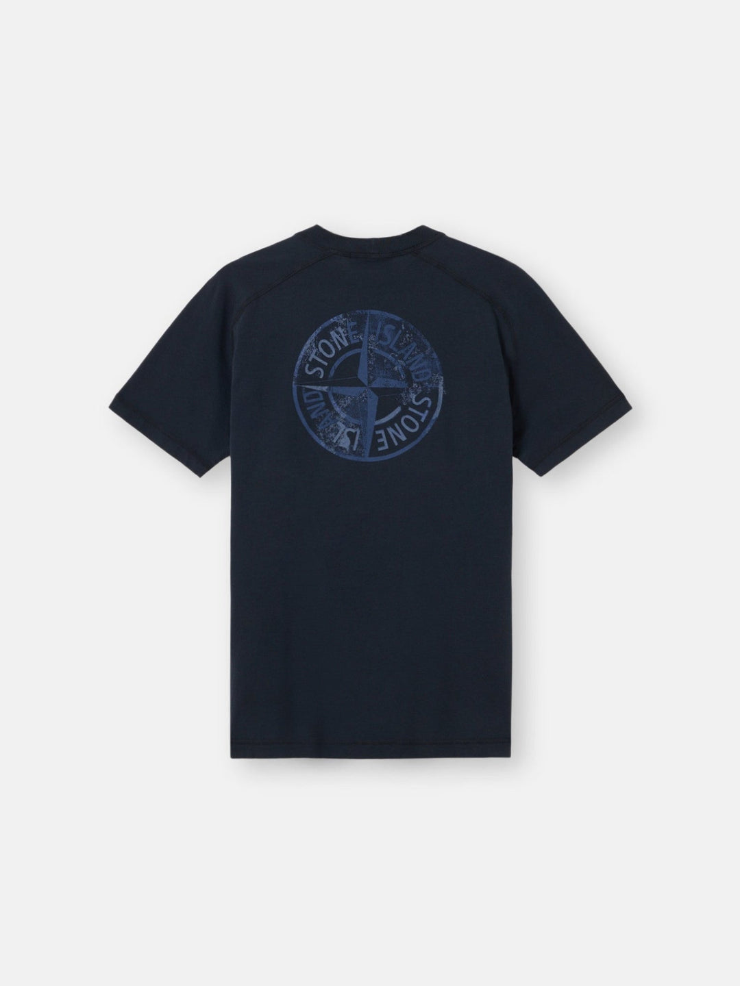 STONE ISLAND - T-shirt coupe slim avec imprimé Bleu marine - Lothaire