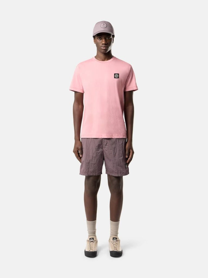 STONE ISLAND - T-shirt coupe slim avec patch Compass - Lothaire