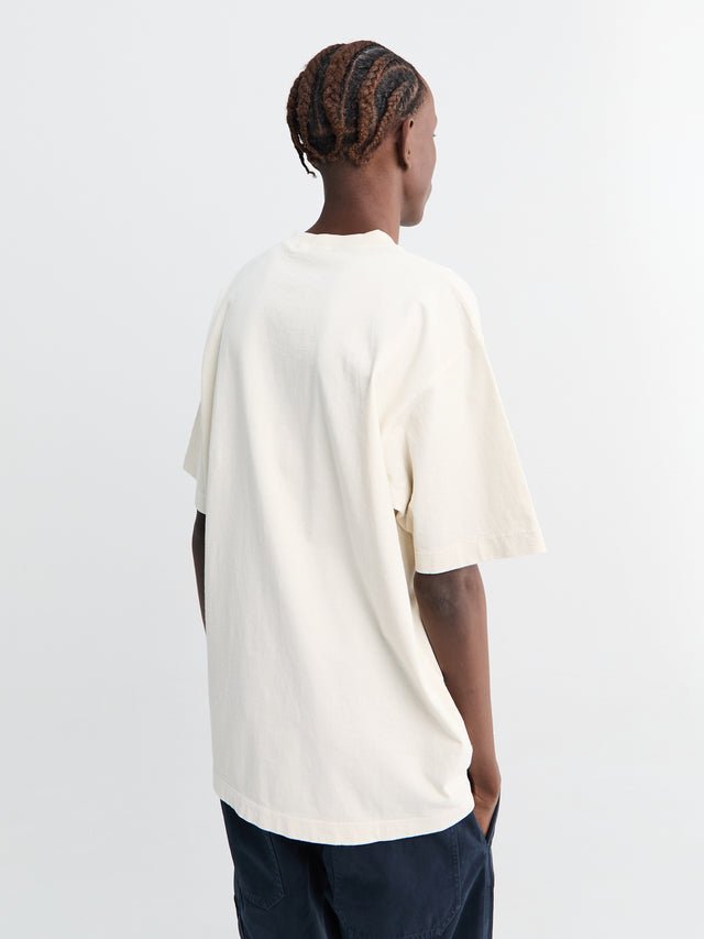 STONE ISLAND - T-shirt en Coton Ivoire - Lothaire