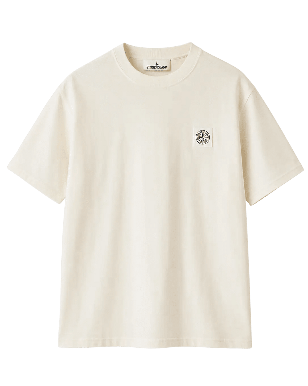 STONE ISLAND - T-shirt en Coton Ivoire - Lothaire