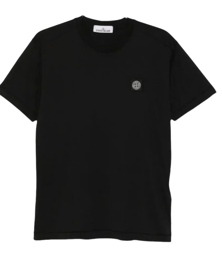 STONE ISLAND - T-shirt en Coton Noir - Lothaire