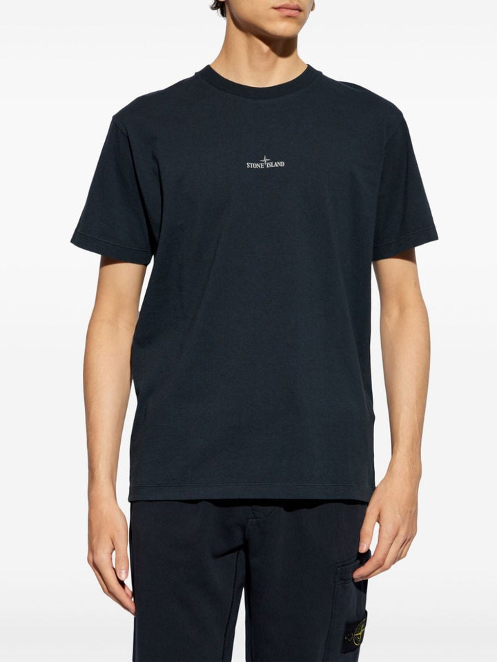 Stone Island - T Shirt navy Compass - Lothaire