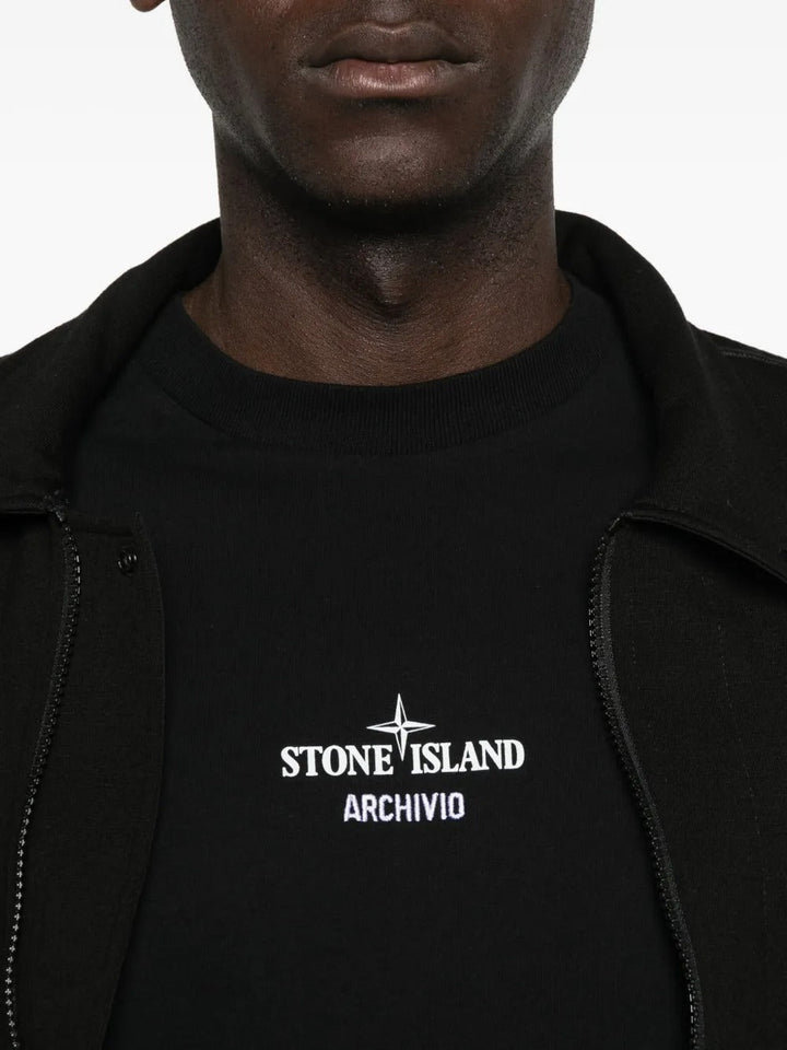 STONE ISLAND - T-shirt Organic Cotton Jersey - Lothaire