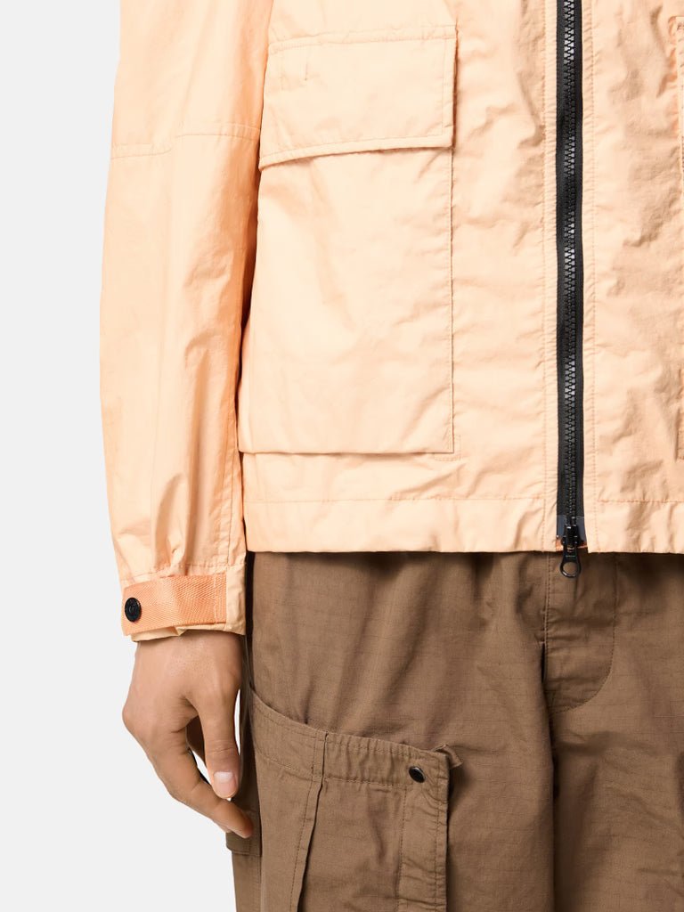STONE ISLAND - Veste à capuche avec membrane imperméable Rose plâtre - Lothaire
