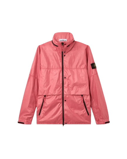 STONE ISLAND - Veste à capuche Light Nylon 3L-TC Géranium - Lothaire