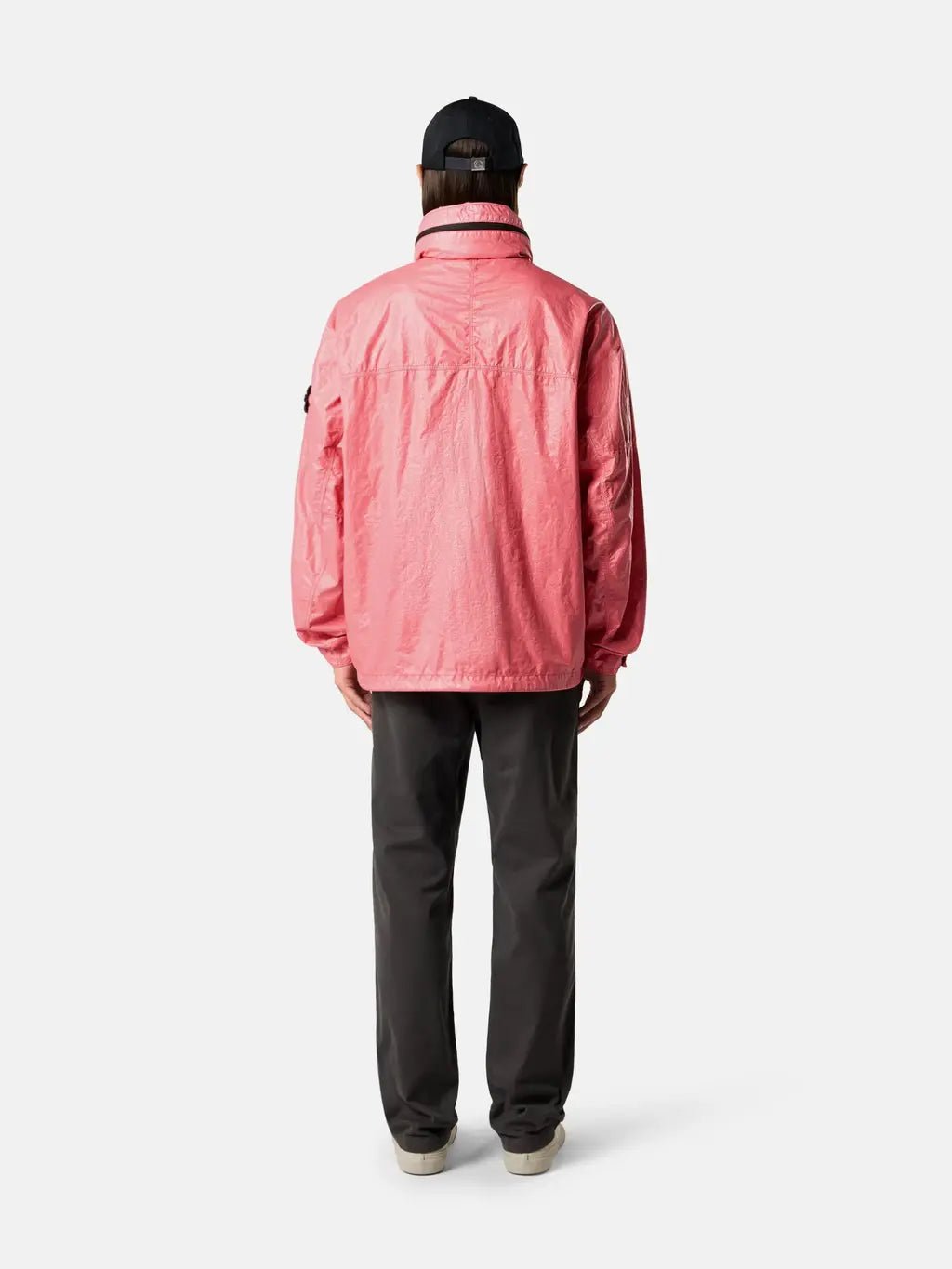 STONE ISLAND - Veste à capuche Light Nylon 3L-TC Géranium - Lothaire