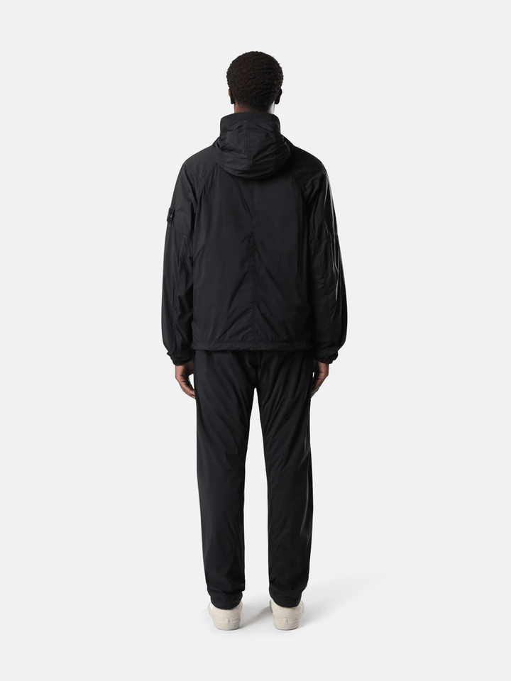 STONE ISLAND - Veste à capuche Ultralight Nylon Stretch-TC Noir - Lothaire