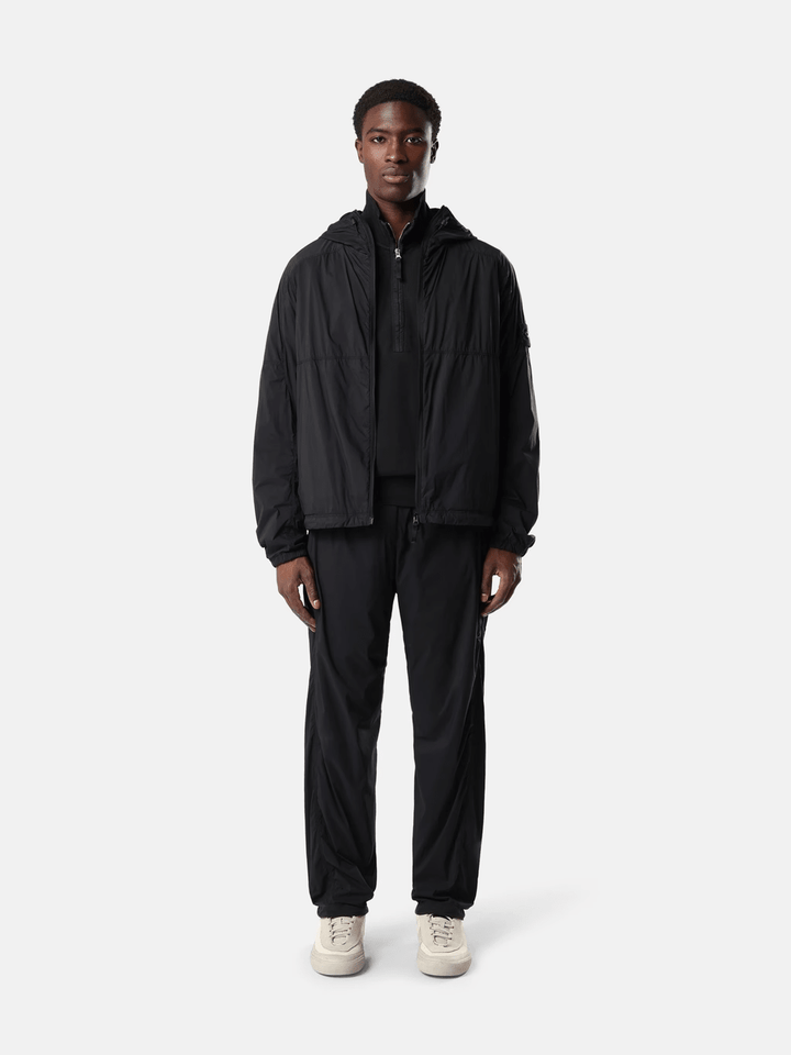 STONE ISLAND - Veste à capuche Ultralight Nylon Stretch-TC Noir - Lothaire