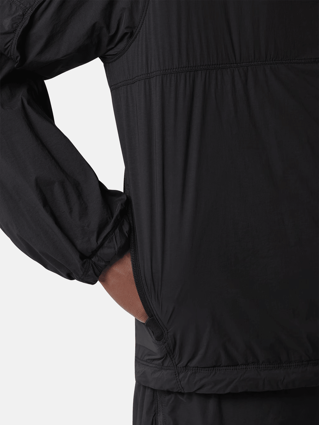 STONE ISLAND - Veste à capuche Ultralight Nylon Stretch-TC Noir - Lothaire