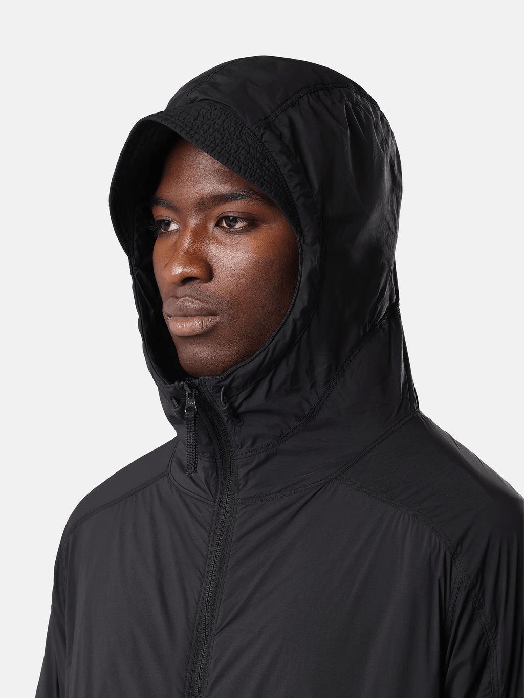 STONE ISLAND - Veste à capuche Ultralight Nylon Stretch-TC Noir - Lothaire