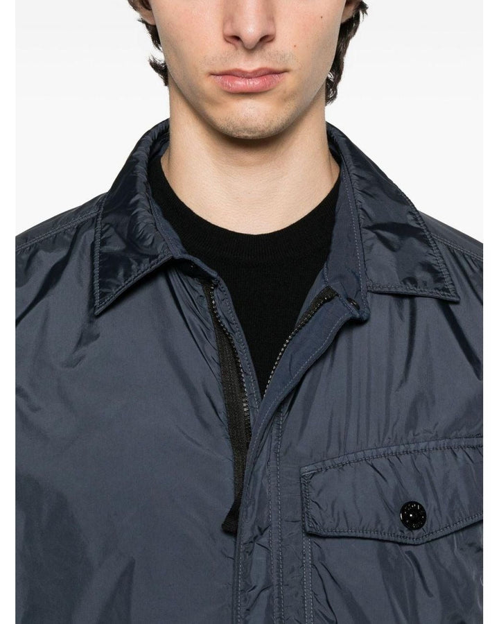 STONE ISLAND - Veste à Poche Zippée Bleu - Lothaire