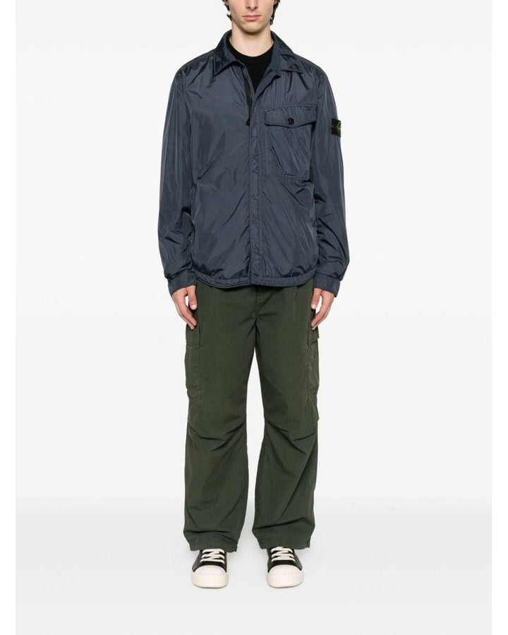 STONE ISLAND - Veste à Poche Zippée Bleu - Lothaire