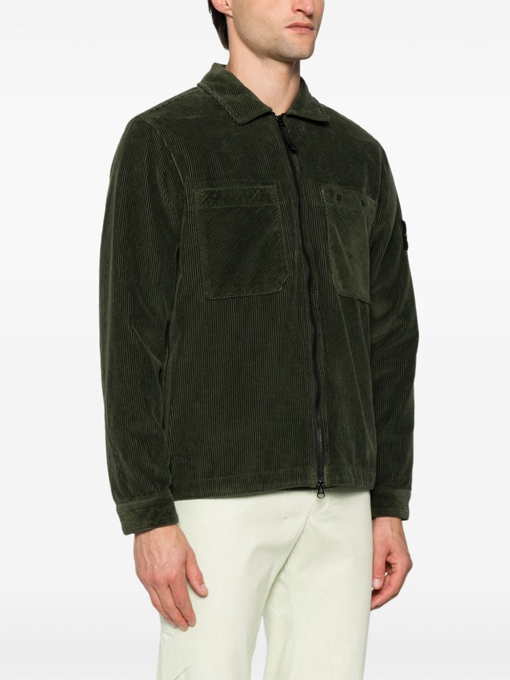 STONE ISLAND - Veste en velours - Lothaire