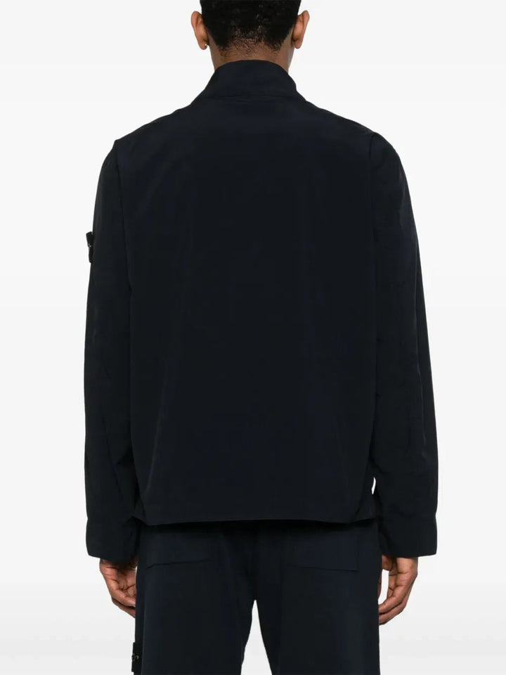 STONE ISLAND - Veste matelassée à patch Compass bleu marine - Lothaire