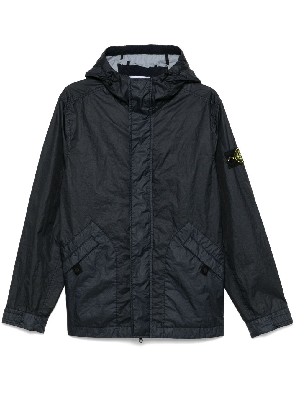 STONE ISLAND - veste matelassée à patch Compass bleu marine - Lothaire