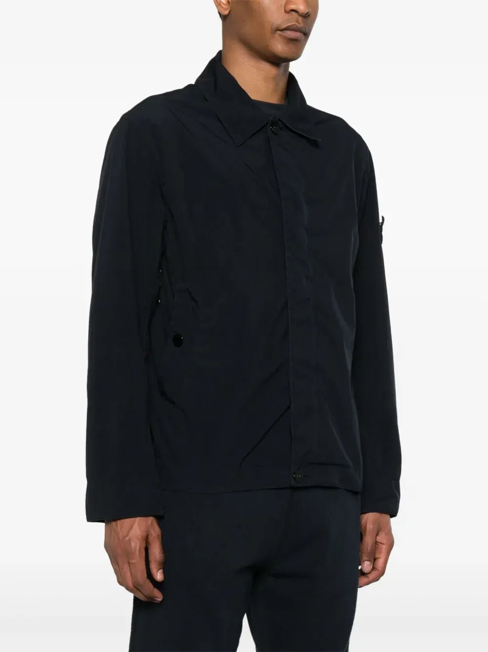 STONE ISLAND - Veste matelassée à patch Compass bleu marine - Lothaire