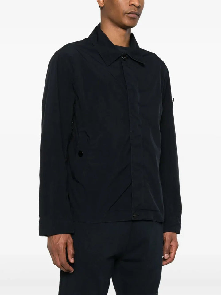STONE ISLAND - Veste matelassée à patch Compass bleu marine - Lothaire