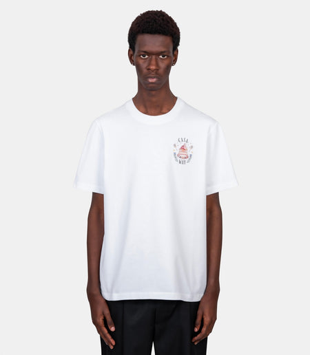 CASABLANCA - T-shirt Casa Way Blanc