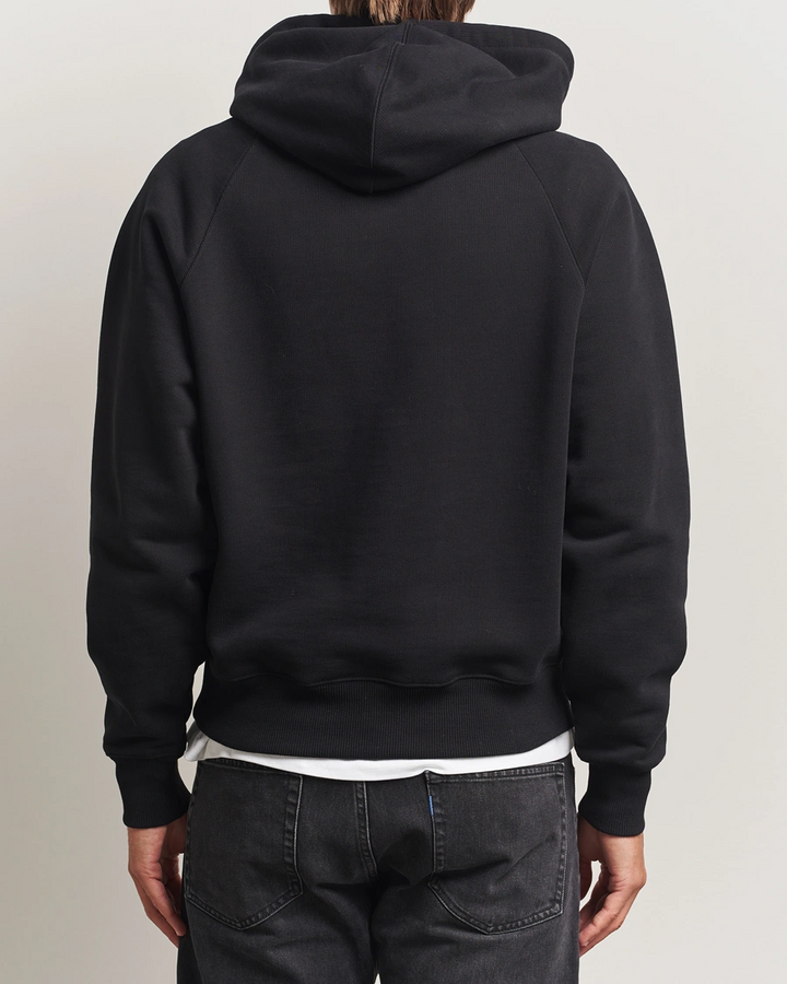 AMI - Sweatshirt Noir Ami de Cœur en Coton
