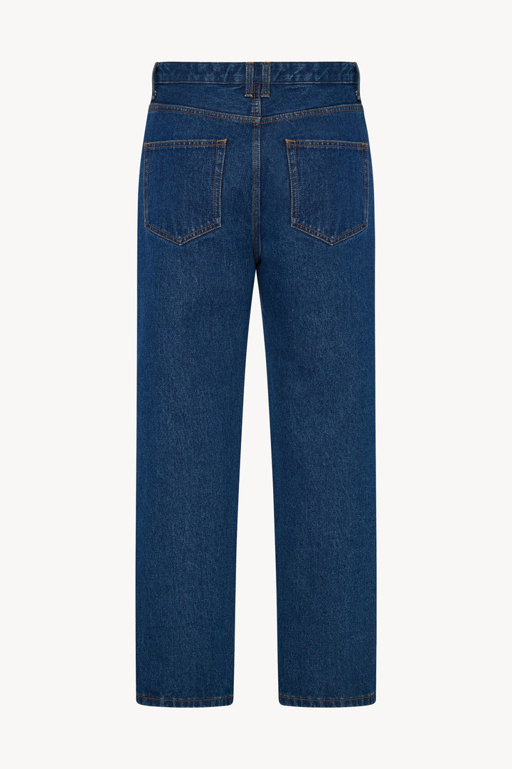 THE ROW - Jean Morton en coton Indigo - Lothaire