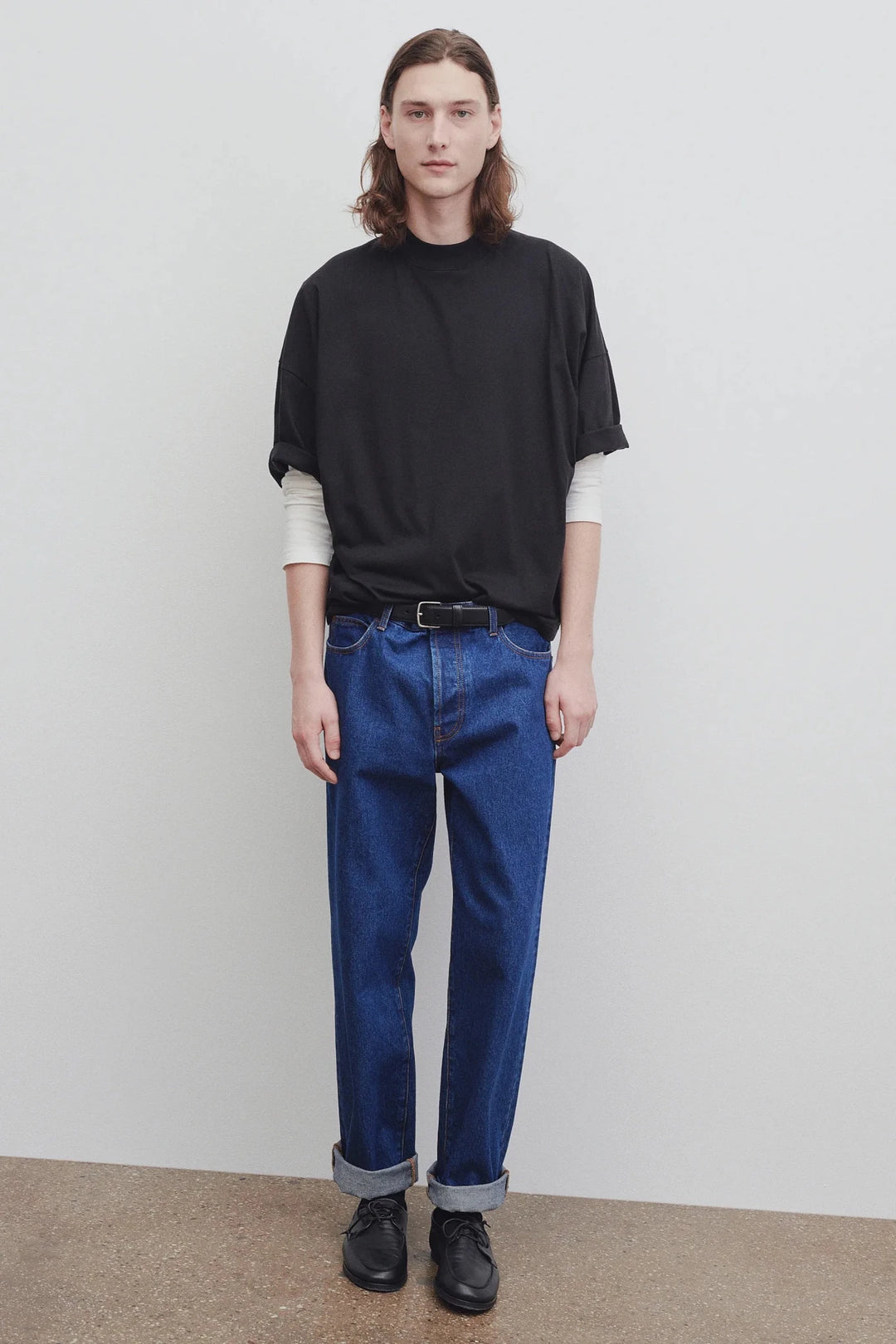 THE ROW - Morton Jean en coton Indigo - Lothaire