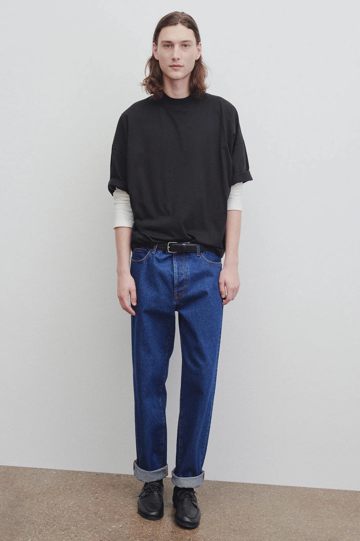 THE ROW - Morton Jean en coton Indigo - Lothaire
