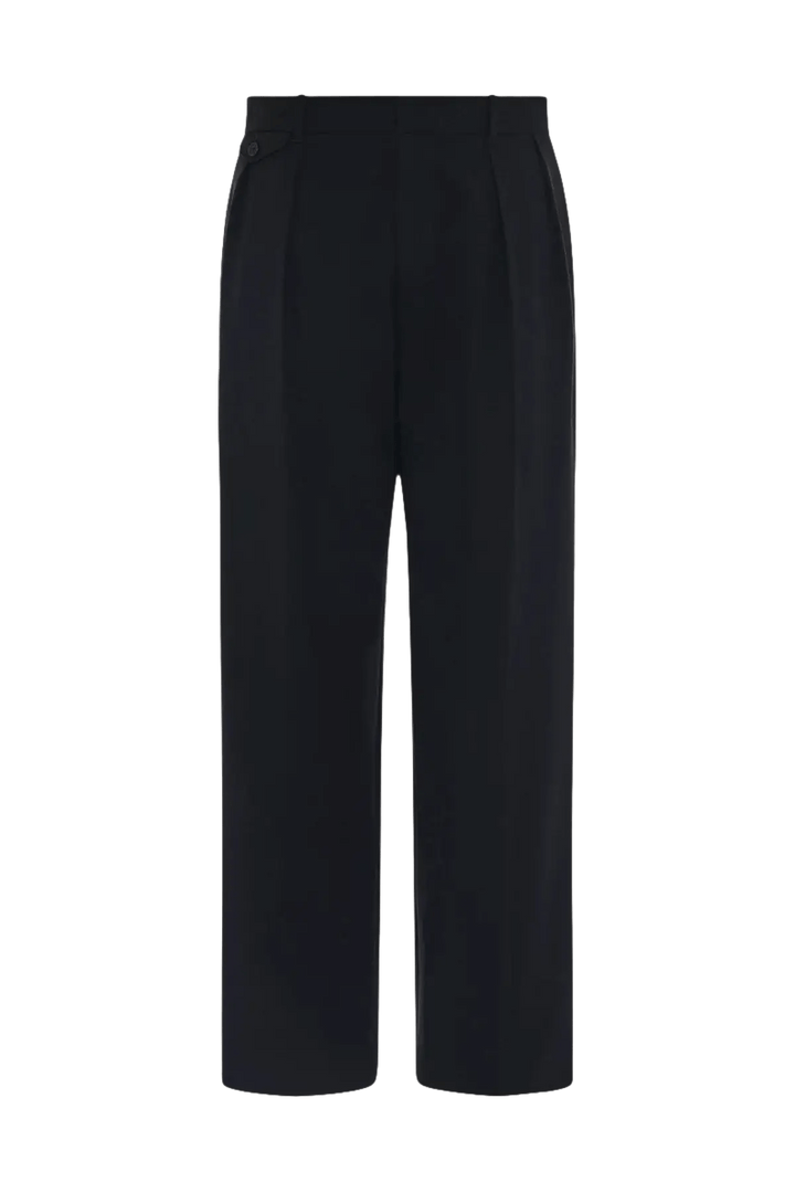 THE ROW - Pantalon en Laine Marcello noir - Lothaire