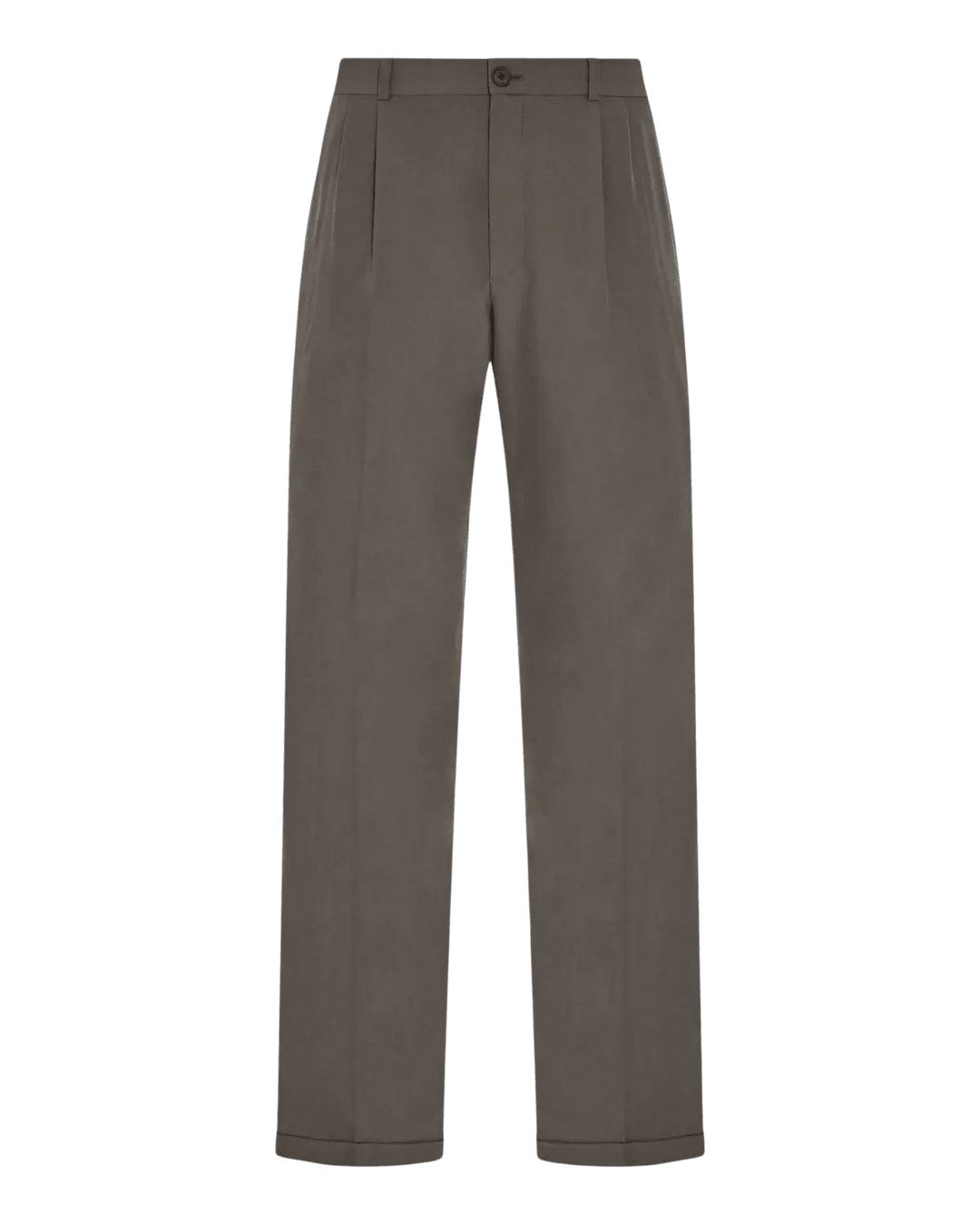 THE ROW - Pantalon Tosca en Laine Marron cèdre - Lothaire