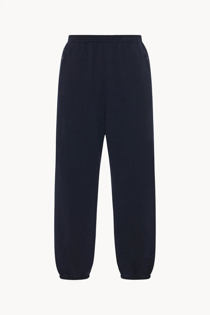 THE ROW - Pantalon Zaven en Cachemire et Coton bleu marine - Lothaire