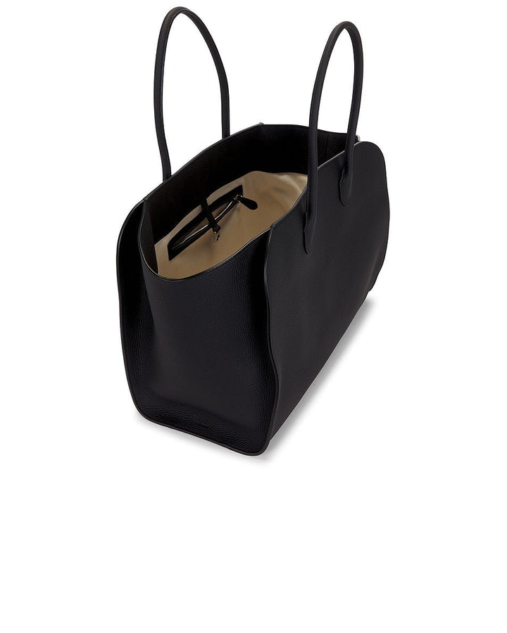 THE ROW - Sac à Main Marlo en Cuir Noir - Lothaire