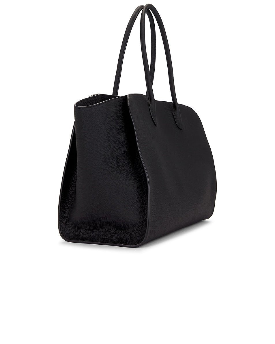 THE ROW - Sac à Main Marlo en Cuir Noir - Lothaire
