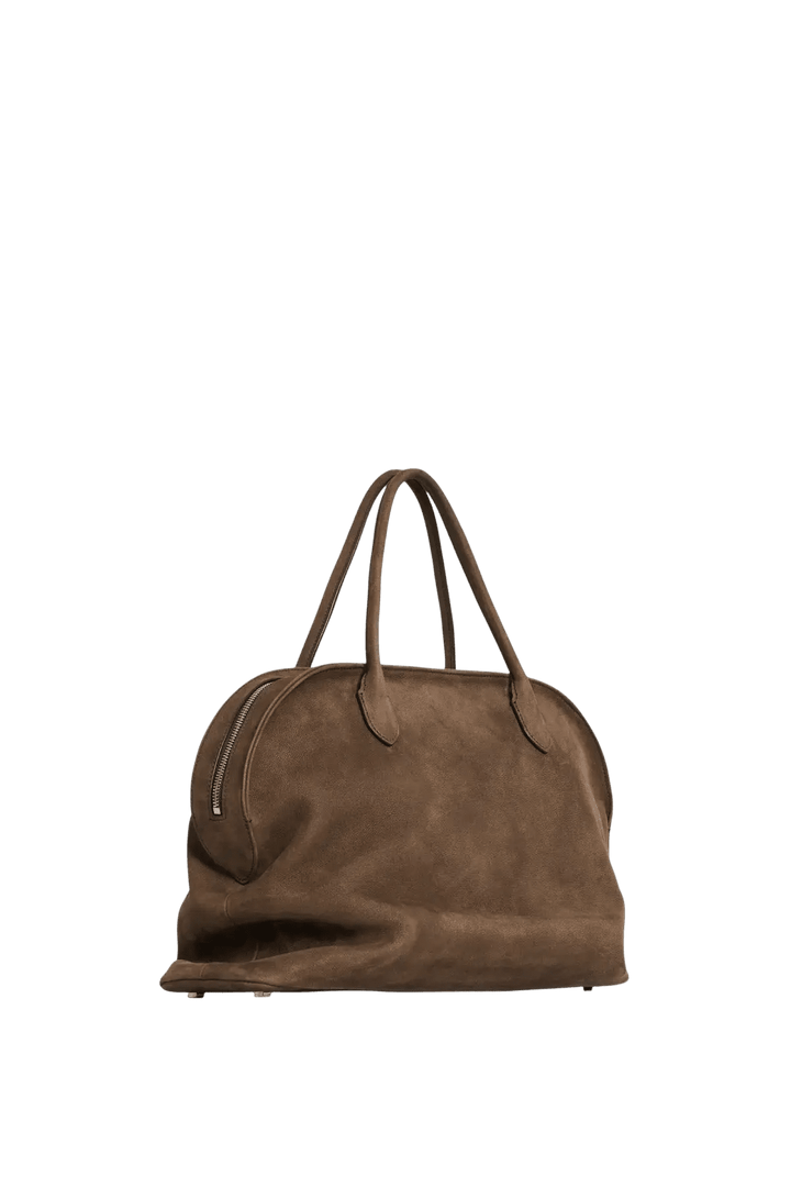 THE ROW - Sac Agnes 15 en Cuir marron noisette - Lothaire